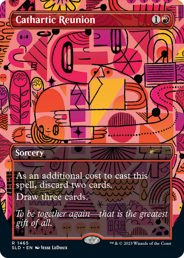 Cathartic Reunion (Rainbow Foil) [Secret Lair Drop Series] Magic: The Gathering