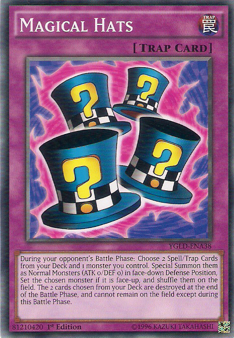 Magical Hats [YGLD-ENA38] Common Yu-Gi-Oh!