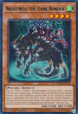 Nightmell the Dark Bonder [MP23-EN133] Rare - Yugioh Cards For Your TCG Needs!