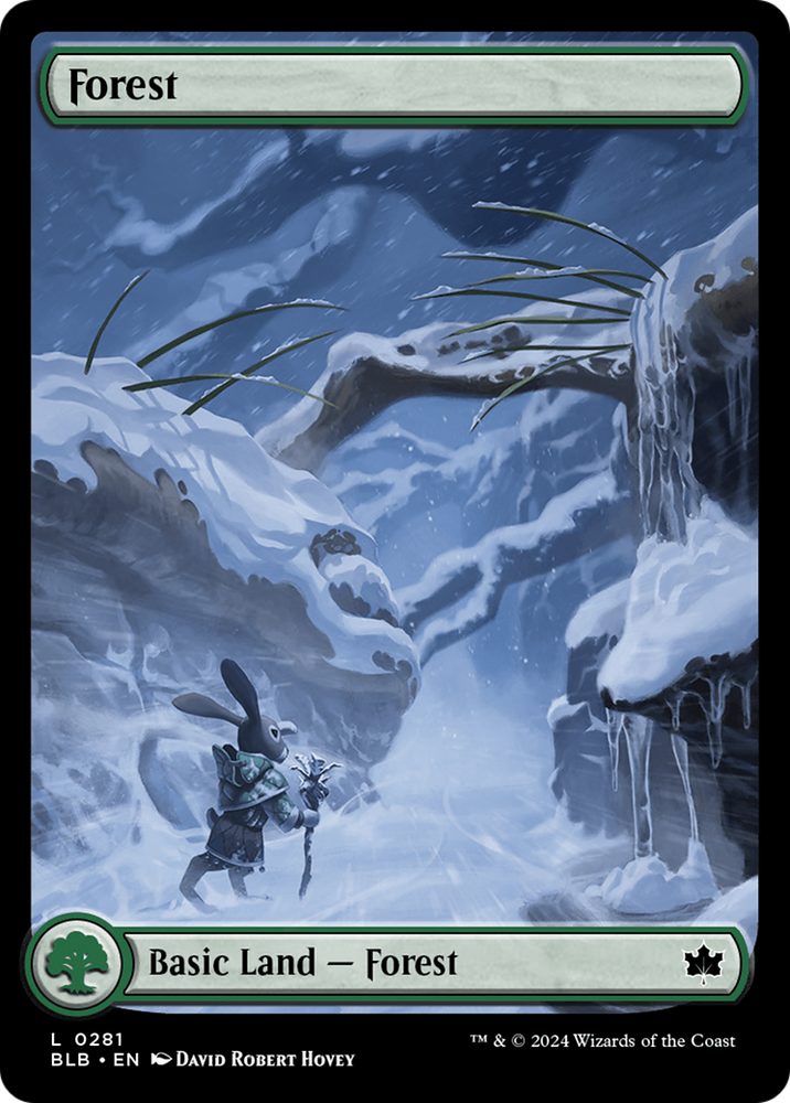 Forest (0281) [Bloomburrow] Magic: The Gathering