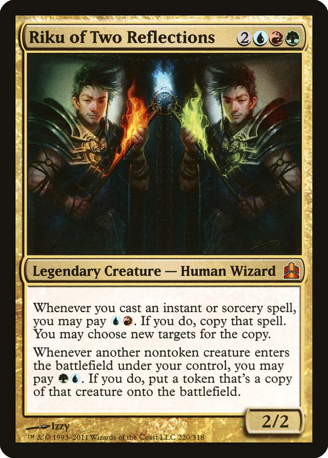 Riku of Two Reflections [Commander 2011] Magic: The Gathering