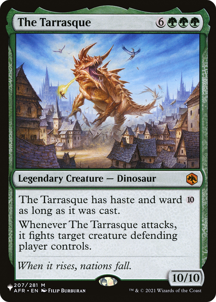 The Tarrasque [The List] Magic: The Gathering