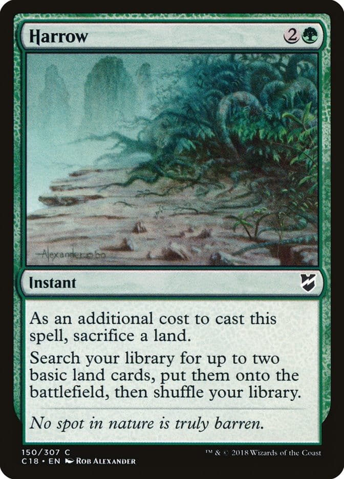 Harrow [Commander 2018] Magic: The Gathering