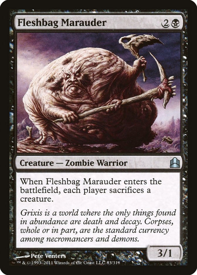 Fleshbag Marauder [Commander 2011] Magic: The Gathering