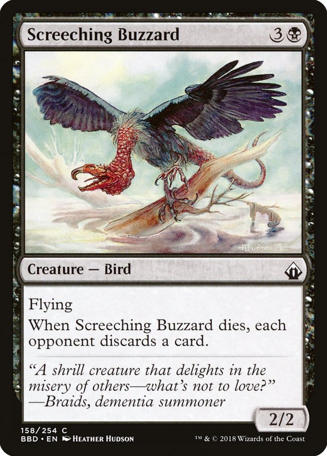 Screeching Buzzard [Battlebond] Magic: The Gathering