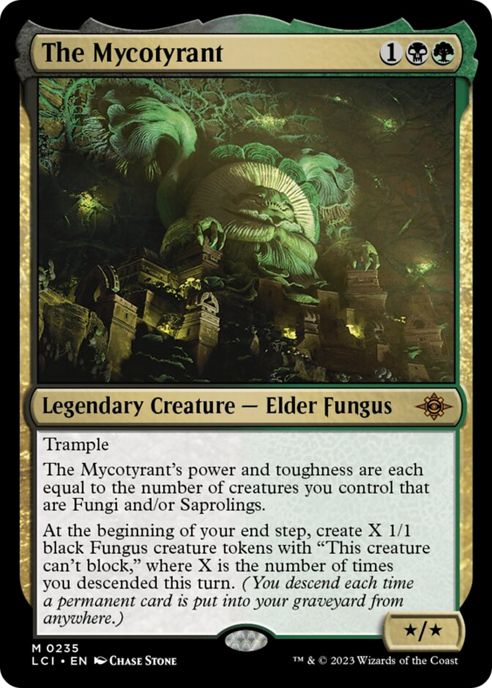 The Mycotyrant [The Lost Caverns of Ixalan] Magic: The Gathering