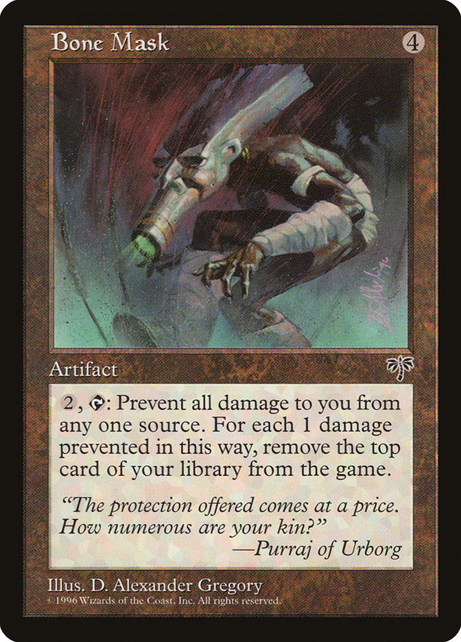 Bone Mask [Mirage] Magic: The Gathering