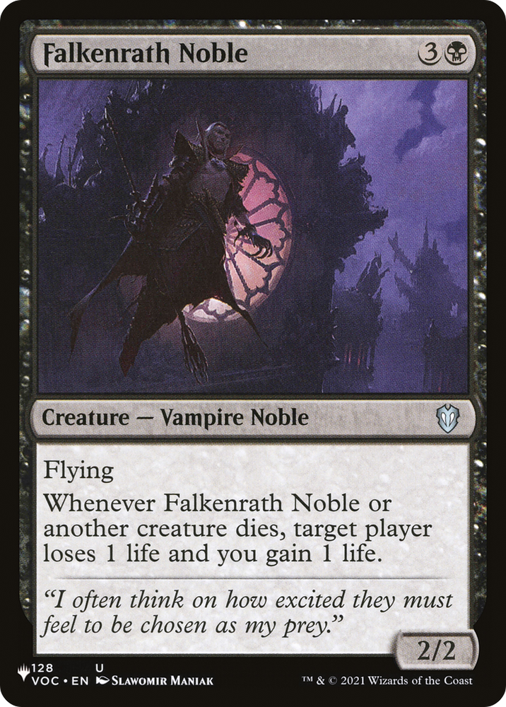 Falkenrath Noble [The List] Magic: The Gathering