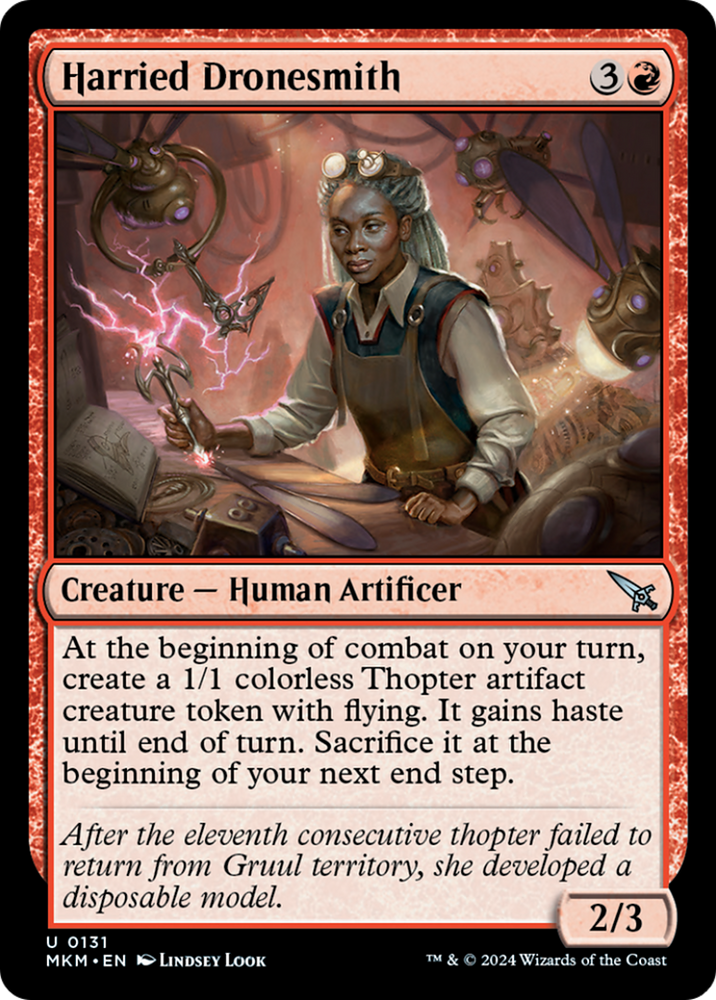 Harried Dronesmith [Murders at Karlov Manor] Magic: The Gathering