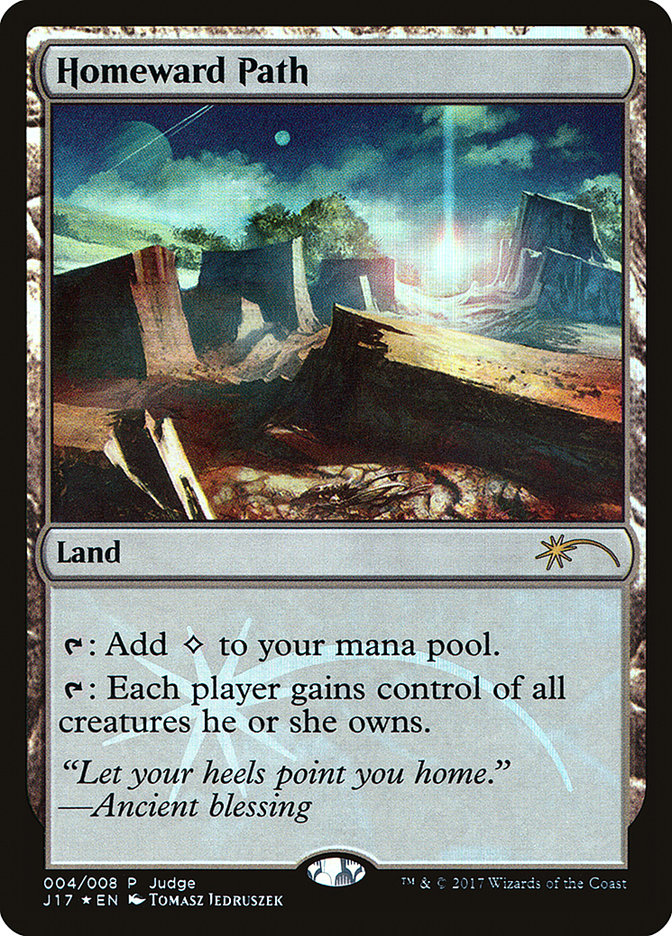 Homeward Path [Judge Gift Cards 2017] Magic: The Gathering