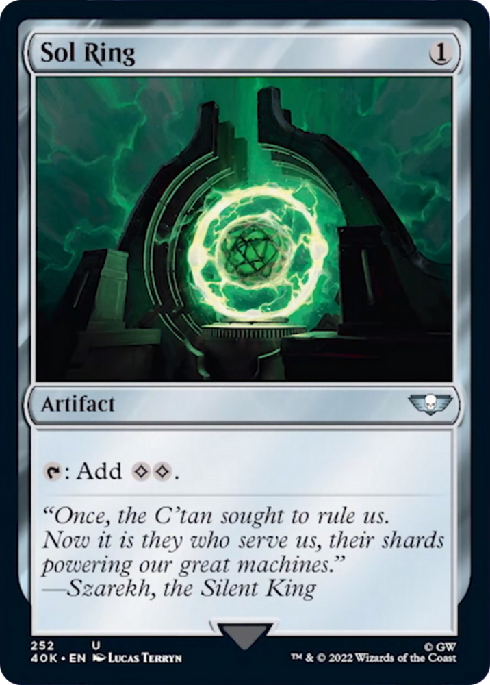 Sol Ring (252) [Warhammer 40,000] Magic: The Gathering