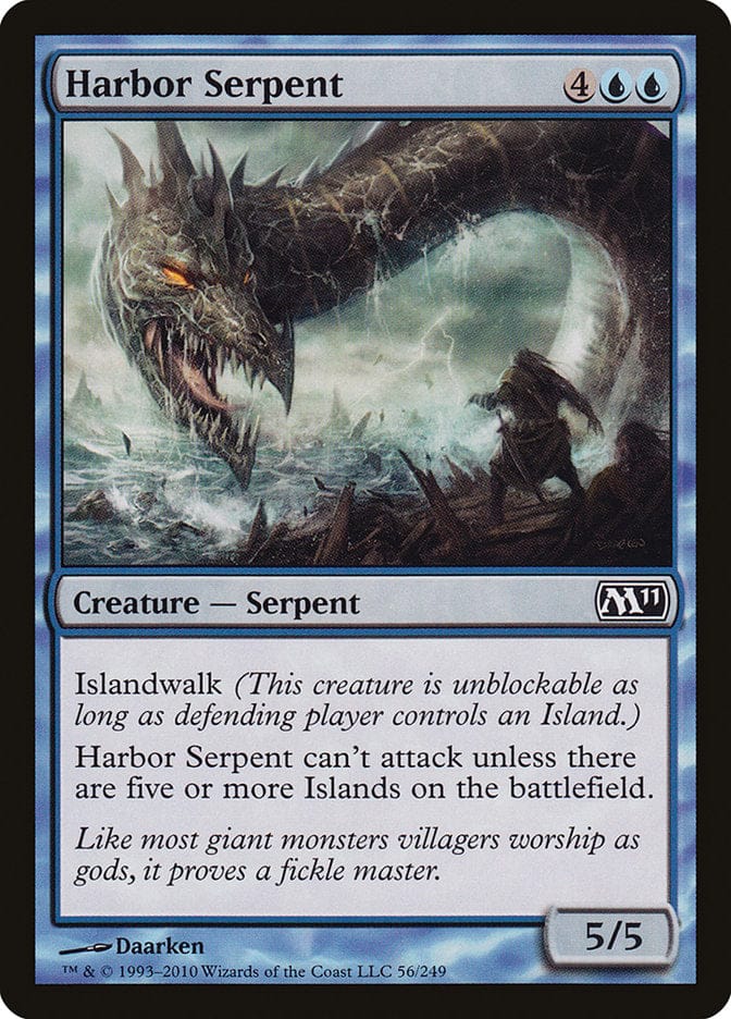 Harbor Serpent [Magic 2011] Magic: The Gathering