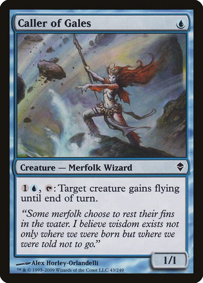 Caller of Gales [Zendikar] Magic: The Gathering