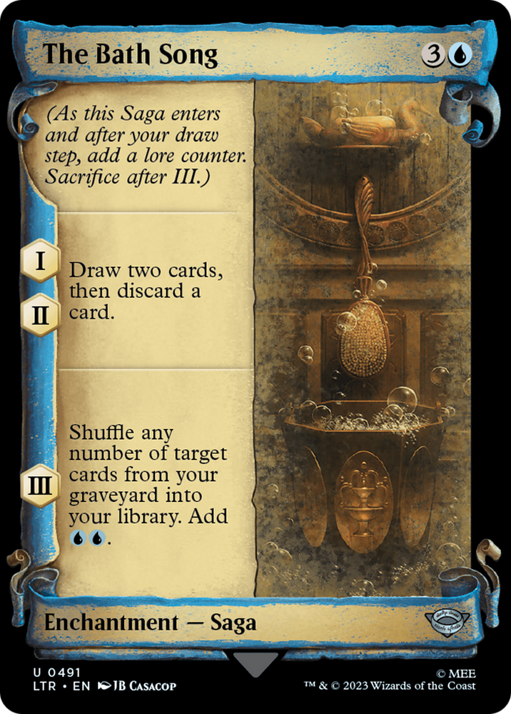 The Bath Song [The Lord of the Rings: Tales of Middle-Earth Showcase Scrolls] Magic: The Gathering