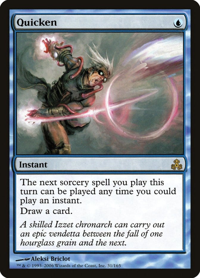 Quicken [Guildpact] Magic: The Gathering