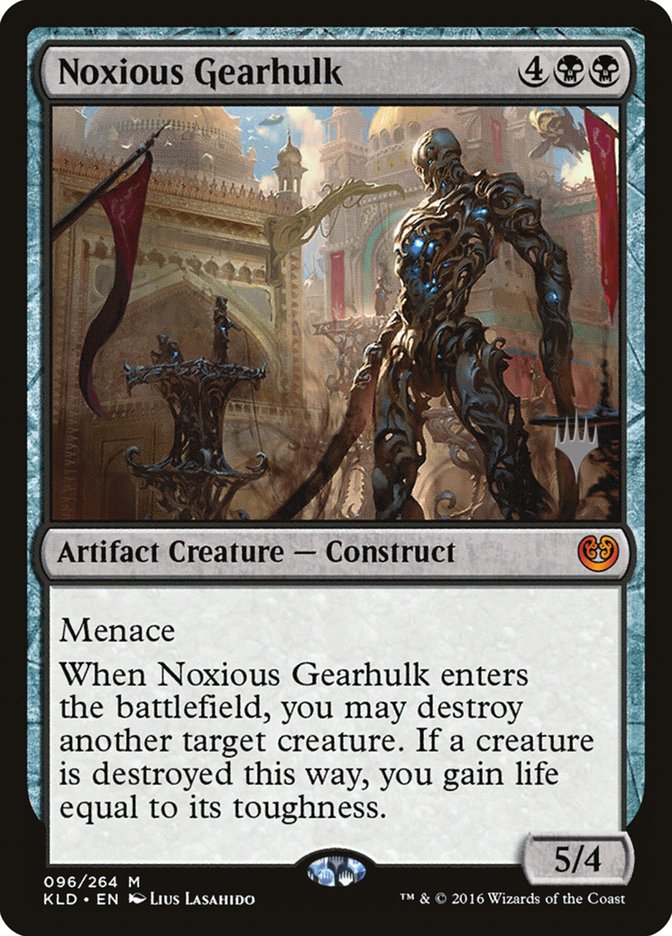 Noxious Gearhulk (Promo Pack) [Kaladesh Promos] Magic: The Gathering