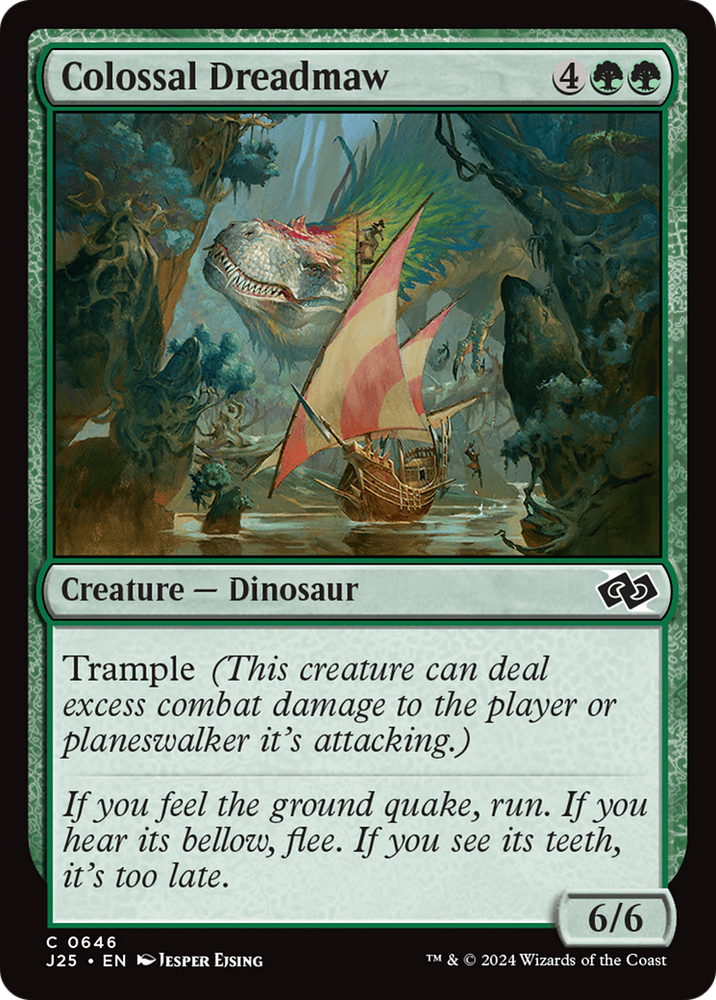 Colossal Dreadmaw [Foundations Jumpstart] Magic: The Gathering