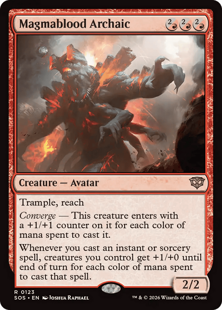 Magmablood Archaic [Secrets of Strixhaven]