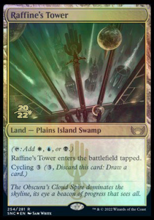 Raffine's Tower [Streets of New Capenna Prerelease Promos] Magic: The Gathering