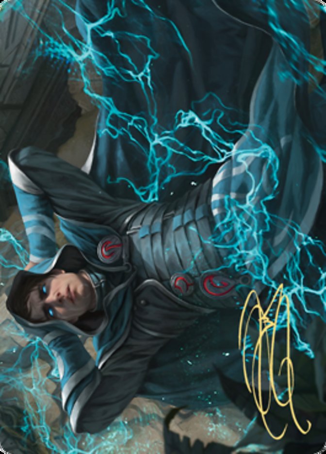 Maddening Cacophony Art Card (Gold-Stamped Signature) [Zendikar Rising Art Series] Magic: The Gathering