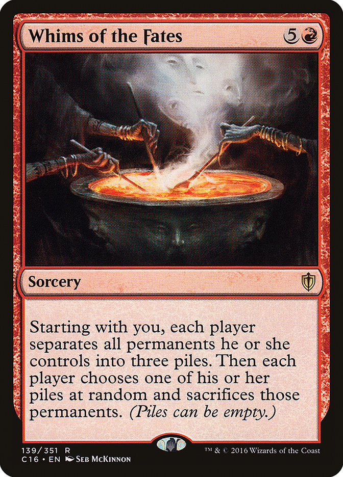 Whims of the Fates [Commander 2016] Magic: The Gathering