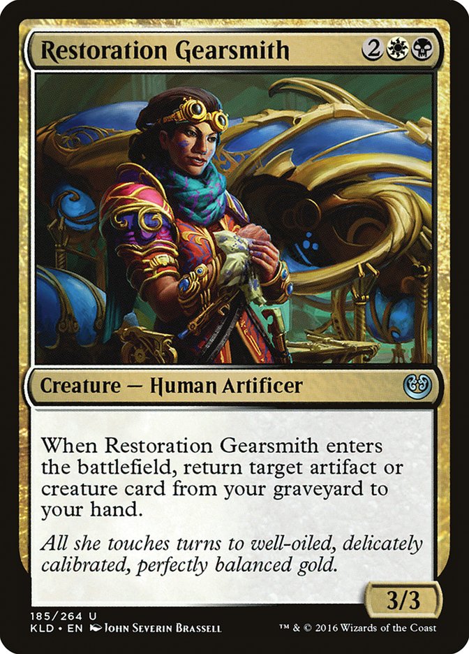 Restoration Gearsmith [Kaladesh] Magic: The Gathering