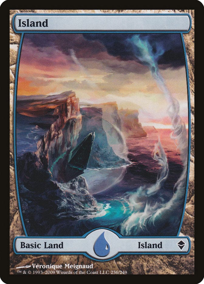 Island (236) [Zendikar] Magic: The Gathering