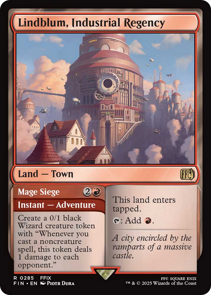 Lindblum, Industrial Regency [FINAL FANTASY] Magic: The Gathering