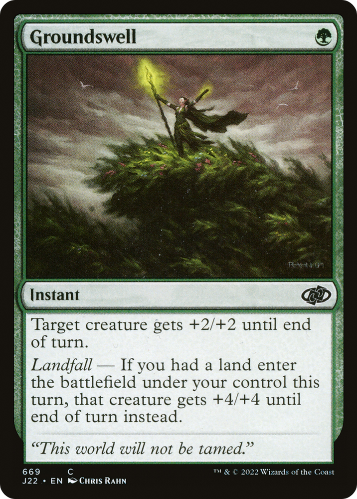 Groundswell [Jumpstart 2022] Magic: The Gathering