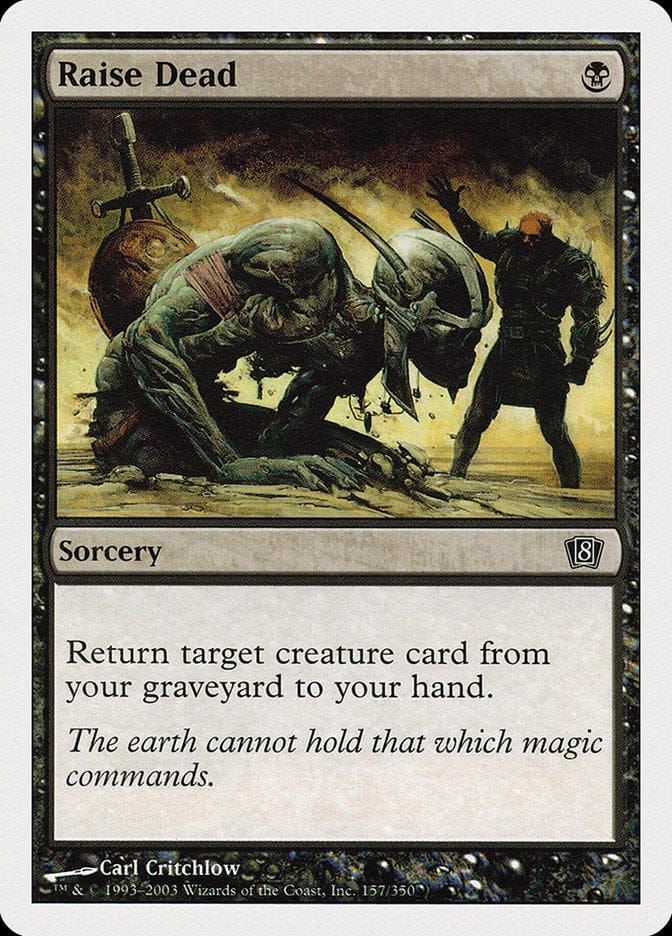 Raise Dead [Eighth Edition] Magic: The Gathering
