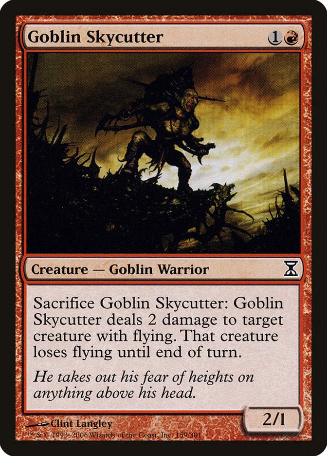 Goblin Skycutter [Time Spiral] Magic: The Gathering