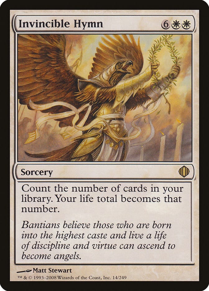 Invincible Hymn [Shards of Alara] Magic: The Gathering