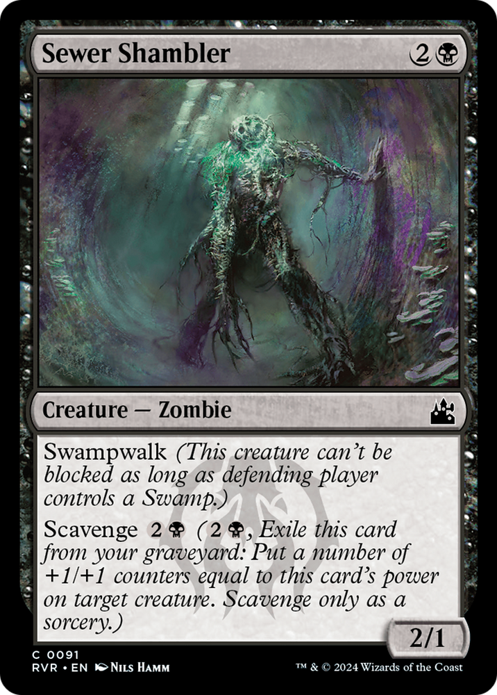 Sewer Shambler [Ravnica Remastered] Magic: The Gathering