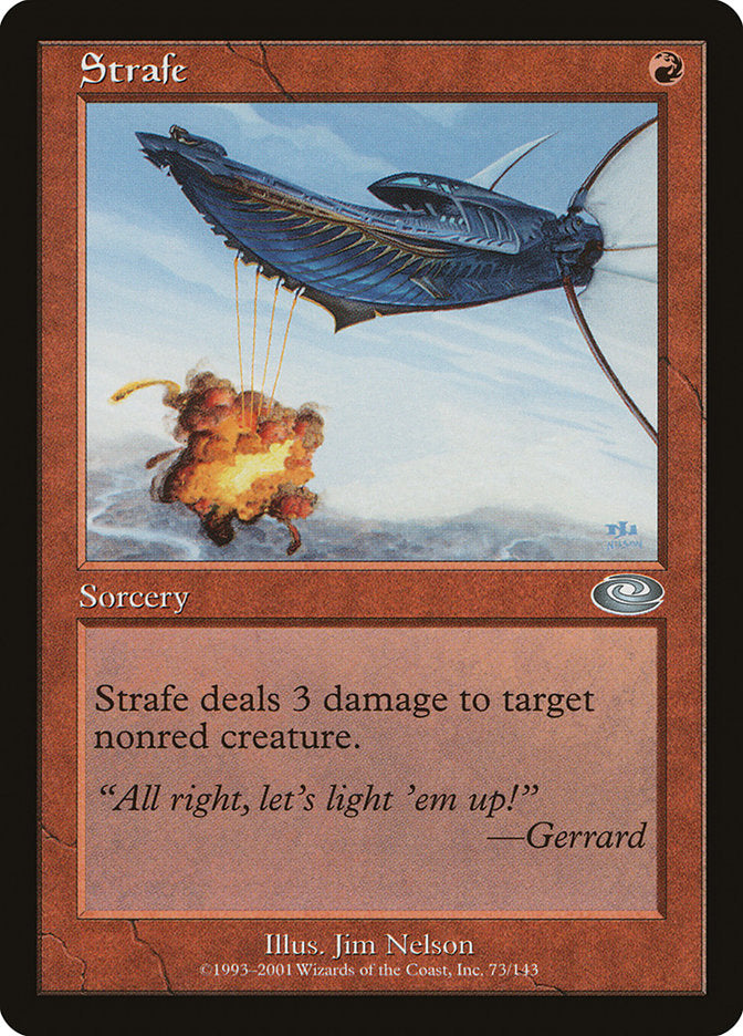 Strafe [Planeshift] Magic: The Gathering
