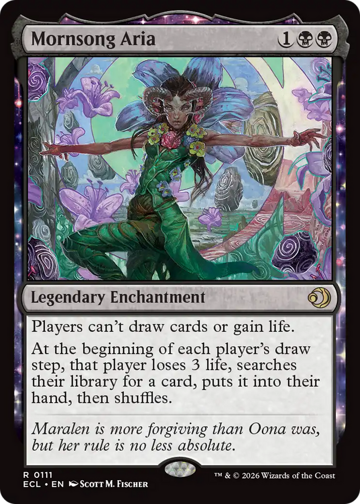 Mornsong Aria [Lorwyn Eclipsed] Magic: The Gathering
