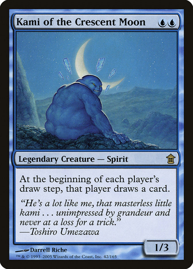 Kami of the Crescent Moon [Saviors of Kamigawa] Magic: The Gathering