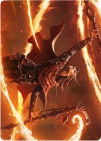 Magmatic Channeler Art Card [Zendikar Rising Art Series] Magic: The Gathering