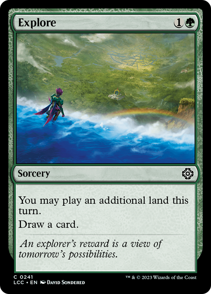 Explore [The Lost Caverns of Ixalan Commander] Magic: The Gathering