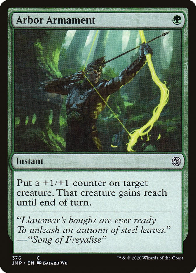 Arbor Armament [Jumpstart] Magic: The Gathering