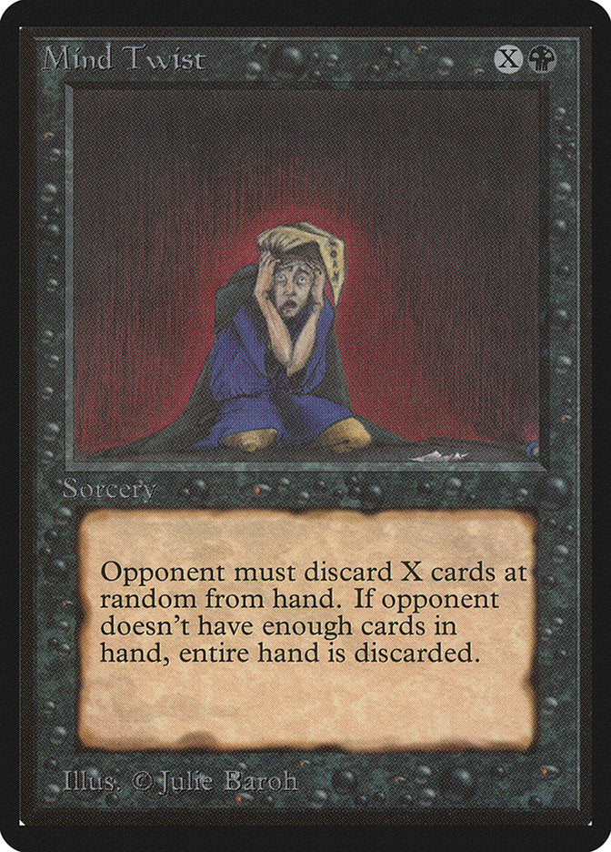 Mind Twist [Beta Edition] Magic: The Gathering