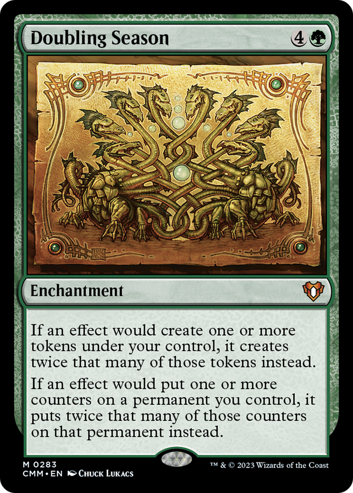 Doubling Season [Commander Masters] Magic: The Gathering