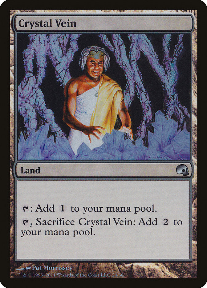 Crystal Vein [Premium Deck Series: Graveborn] Magic: The Gathering