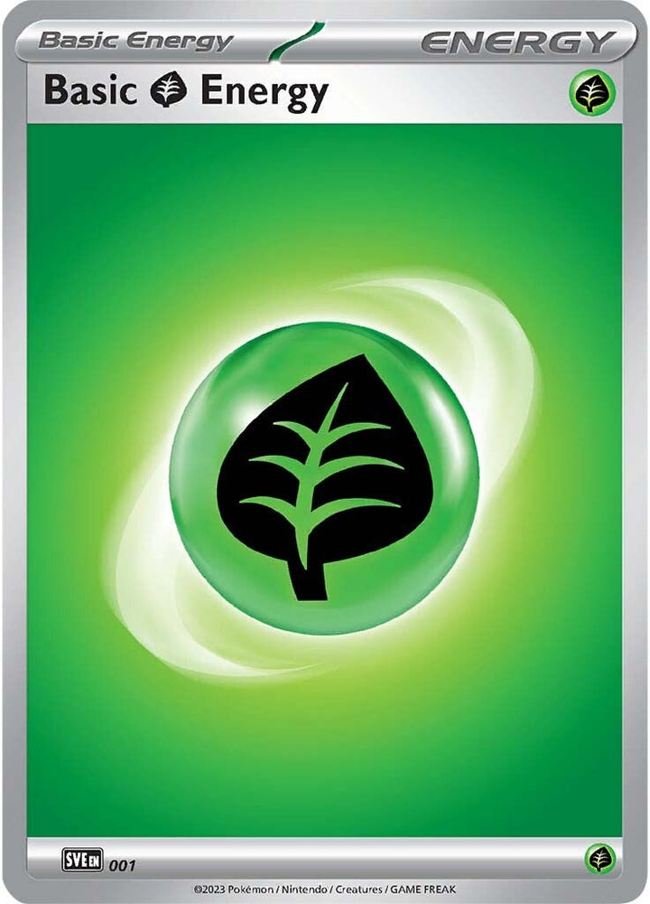 Grass Energy (001) [Scarlet & Violet: Base Set] Pokémon