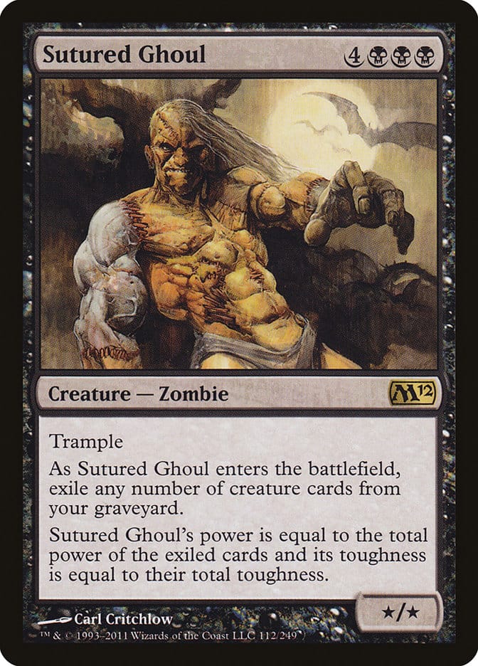 Sutured Ghoul [Magic 2012] Magic: The Gathering