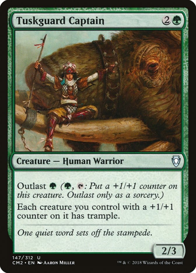Tuskguard Captain [Commander Anthology Volume II] Magic: The Gathering
