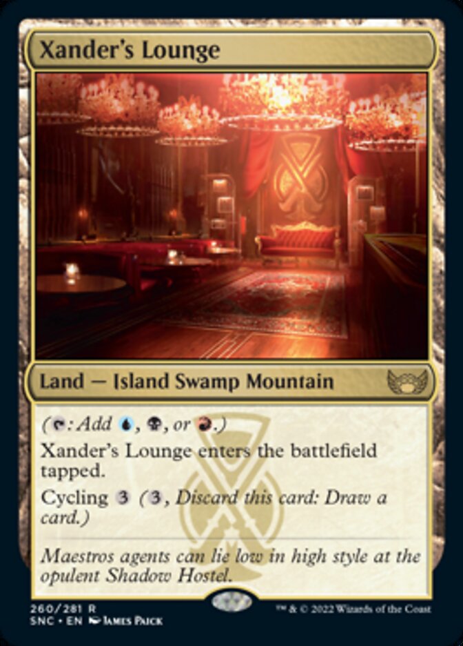 Xander's Lounge [Streets of New Capenna] Magic: The Gathering