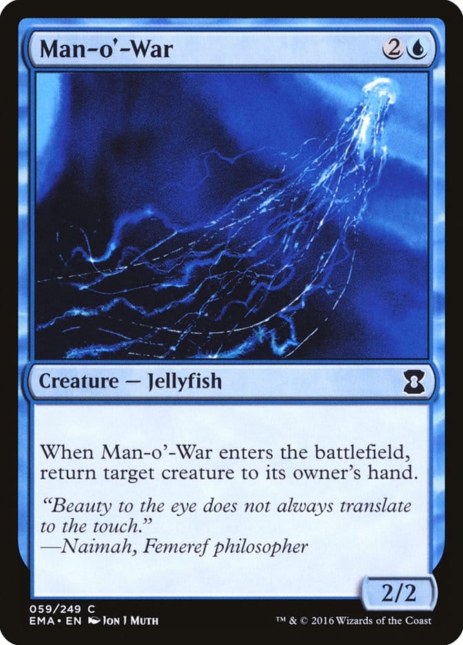 Man-o'-War [Eternal Masters] Magic: The Gathering