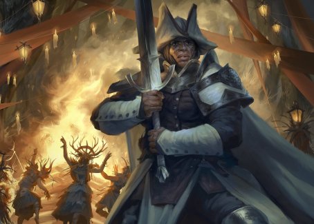 Ritual Guardian Art Card [Innistrad: Midnight Hunt Art Series] Magic: The Gathering