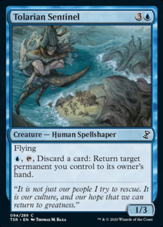 Tolarian Sentinel [Time Spiral Remastered] Magic: The Gathering