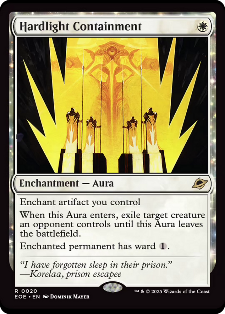 Hardlight Containment [Edge of Eternities] Magic: The Gathering